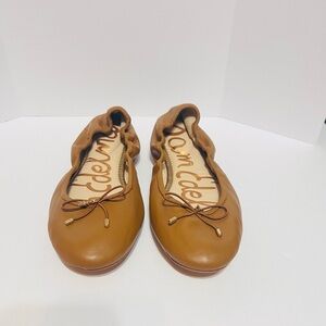 Sam Edelman Felicia Womens Flats Camel Leather 9.5